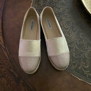 Studded toe espadrille